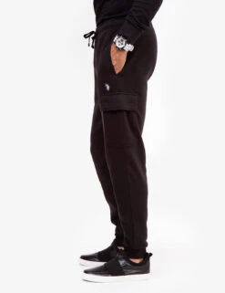U.S. Polo Assn. CARGO FLEECE JOGGER -Glimmera Cloth Shop 102196K5 BLCK 2210