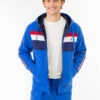 U.S. Polo Assn. SIGNATURE STRIPE COLORBLOCK SHERPA HOODIE