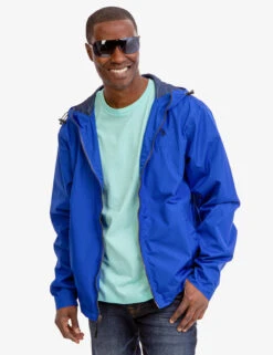 U.S. Polo Assn. ESSENTIAL HOODED WINDBREAKER -Glimmera Cloth Shop 109482P2 BLRF 6096