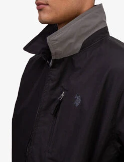 U.S. Polo Assn. MICRO FLEECE GOLF JACKET -Glimmera Cloth Shop 109487P5 BLCK 1408
