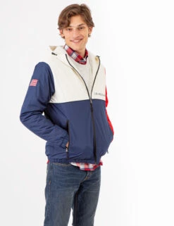 U.S. Polo Assn. COLORBLOCK AMERICANA WINDBREAKER -Glimmera Cloth Shop 109495P2 VLPR 73729