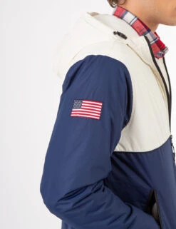 U.S. Polo Assn. COLORBLOCK AMERICANA WINDBREAKER -Glimmera Cloth Shop 109495P2 VLPR 73733