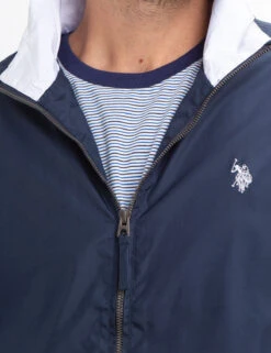 U.S. Polo Assn. COLLARED WINDBREAKER -Glimmera Cloth Shop 109521P2 CLNV 5 daa9fd82 6cd6 4cd4 9526 01808ad0f63a