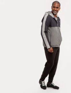 U.S. Polo Assn. SIDE TAPE COLORBLOCK LOGO WINDBREAKER -Glimmera Cloth Shop 109532P2 BLCK 67865