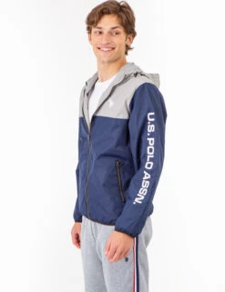 U.S. Polo Assn. USPA SLEEVE COLORBLOCK WINDBREAKER -Glimmera Cloth Shop 109685P2 CLNV 73754