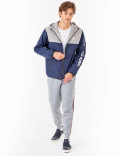 U.S. Polo Assn. USPA SLEEVE COLORBLOCK WINDBREAKER -Glimmera Cloth Shop 109685P2 CLNV 73758