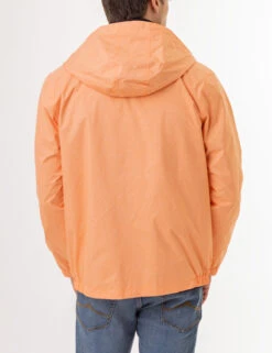 U.S. Polo Assn. USPA HEATHERED HOODED WINDBREAKER -Glimmera Cloth Shop 109708P2 OSHE 3075