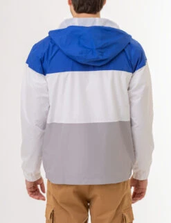 U.S. Polo Assn. TRI COLORBLOCK HEATHERED WINDBREAKER -Glimmera Cloth Shop 109711P2 BLRF 2864