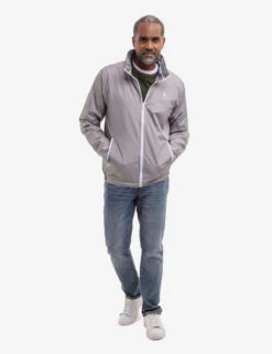 U.S. Polo Assn. STOW HOOD WINDBREAKER -Glimmera Cloth Shop 109744P2 COGR 16310