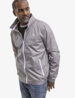 U.S. Polo Assn. STOW HOOD WINDBREAKER -Glimmera Cloth Shop 109744P2 COGR 16322