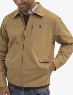 U.S. Polo Assn. LIGHTWEIGHT MICRO JACKET -Glimmera Cloth Shop 109745P5 CYBR 1322