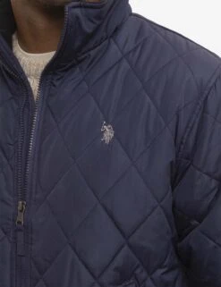 U.S. Polo Assn. DIAMOND QUILTED FLEECE JACKET -Glimmera Cloth Shop 109754P2 CLNV 1955