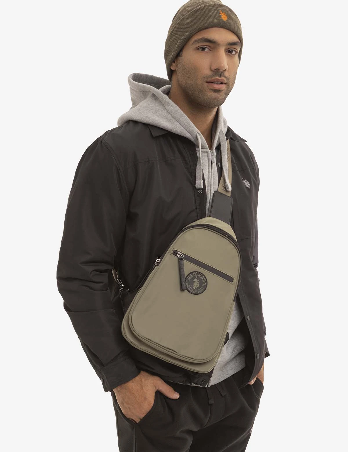 U.S. Polo Assn. MENS CLASSIC LOGO CAMO BEANIE 2 U.S. Polo Assn. MENS CLASSIC LOGO CAMO BEANIE - Image 2