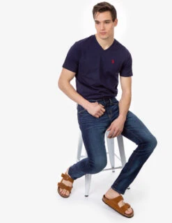 U.S. Polo Assn. SKINNY FIT STRETCH JEANS -Glimmera Cloth Shop 111819TI BLUE 11491