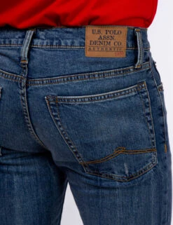 U.S. Polo Assn. STRETCH SLIM JEANS -Glimmera Cloth Shop 111859BN BLUE 3734