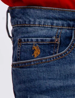 U.S. Polo Assn. STRETCH SLIM JEANS -Glimmera Cloth Shop 111859BN BLUE 3736