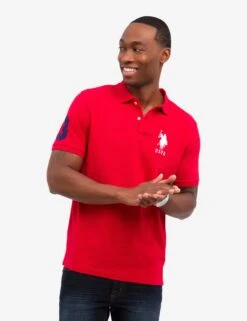 U.S. Polo Assn. BIG LOGO DOLID POLO SHIRT