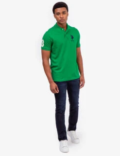 U.S. Polo Assn. BIG LOGO DOLID POLO SHIRT -Glimmera Cloth Shop 11304488 KLNV 1611