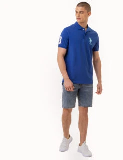 U.S. Polo Assn. BIG LOGO SOLID POLO SHIRT -Glimmera Cloth Shop 11304488 VYBL 3202