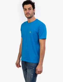 U.S. Polo Assn. SMALL LOGO POCKET T-SHIRT -Glimmera Cloth Shop 11390204 TLBL 5365