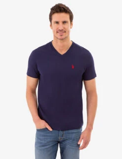 U.S. Polo Assn. SOLID V-NECK T-SHIRT -Glimmera Cloth Shop 11390304 CLNV 82585