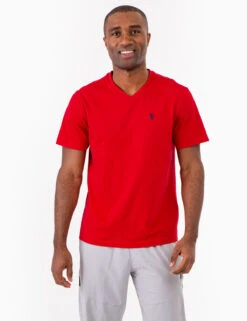 U.S. Polo Assn. SOLID V-NECK T-SHIRT