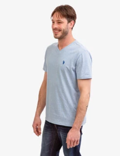 U.S. Polo Assn. MARLED V-NECK T-SHIRT -Glimmera Cloth Shop 11438319 CALB 6789