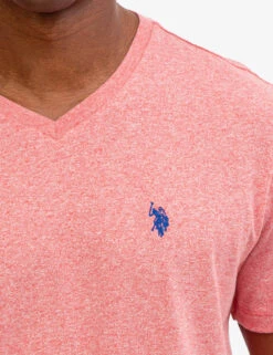 U.S. Polo Assn. MARLED V-NECK T-SHIRT -Glimmera Cloth Shop 11438319 CYCO 6782