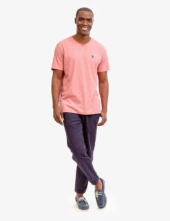 U.S. Polo Assn. MARLED V-NECK T-SHIRT -Glimmera Cloth Shop 11438319 CYCO 6784