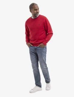 U.S. Polo Assn. SOLID JERSEY CREW NECK SWEATER -Glimmera Cloth Shop 115243 ERED 16245