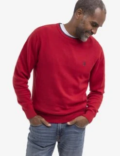 U.S. Polo Assn. SOLID JERSEY CREW NECK SWEATER -Glimmera Cloth Shop 115243 ERED 16250