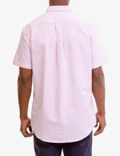 U.S. Polo Assn. SHORT SLEEVE STRETCH OXFORD SHIRT -Glimmera Cloth Shop 115876YC LPOX 6856