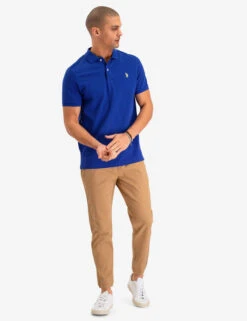 U.S. Polo Assn. SOLID PIQUE SMALL LOGO POLO SHIRT -Glimmera Cloth Shop 11601588 CBYW 2