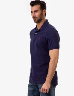 U.S. Polo Assn. SOLID PIQUE SMALL LOGO POLO SHIRT -Glimmera Cloth Shop 11601588 CLNV 10252