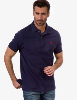 U.S. Polo Assn. SOLID PIQUE SMALL LOGO POLO SHIRT -Glimmera Cloth Shop 11601588 CLNV 10264