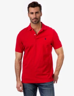 U.S. Polo Assn. SOLID PIQUE SMALL LOGO POLO SHIRT -Glimmera Cloth Shop 11601588 ERED 10200