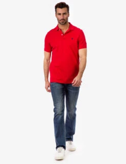 U.S. Polo Assn. SOLID PIQUE SMALL LOGO POLO SHIRT -Glimmera Cloth Shop 11601588 ERED 10205
