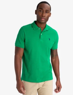 U.S. Polo Assn. SOLID PIQUE SMALL LOGO POLO SHIRT -Glimmera Cloth Shop 11601588 KLNV 1 c4404d99 3470 4078 a644 691f7c54b380