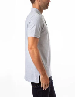 U.S. Polo Assn. SOLID PIQUE SMALL LOGO POLO SHIRT -Glimmera Cloth Shop 11601588 LTGY 4703