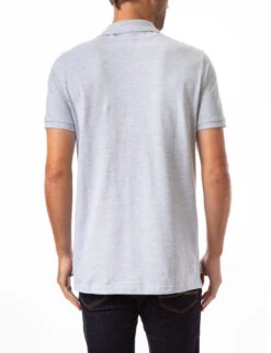 U.S. Polo Assn. SOLID PIQUE SMALL LOGO POLO SHIRT -Glimmera Cloth Shop 11601588 LTGY 4704