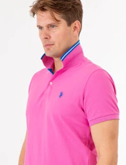 U.S. Polo Assn. SLIM FIT STRETCH PIQUE SOLID POLO SHIRT -Glimmera Cloth Shop 118716EE PKPZ 74302