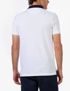 U.S. Polo Assn. SLIM FIT STRETCH SOLID PIQUE POLO SHIRT -Glimmera Cloth Shop 118716EE WHITE 15404