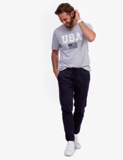 U.S. Polo Assn. USA GRAPHIC T-SHIRT -Glimmera Cloth Shop 11A31404 LTGY 0322