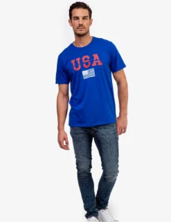 U.S. Polo Assn. USA GRAPHIC T-SHIRT -Glimmera Cloth Shop 11A35104 BLRF 0418