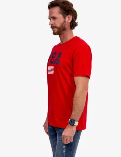 U.S. Polo Assn. USA GRAPHIC T-SHIRT -Glimmera Cloth Shop 11A35104 ERED 3719
