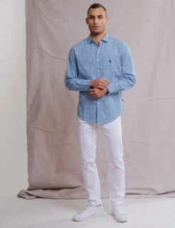 U.S. Polo Assn. WHITE LABEL GINGHAM POPLIN SHIRT 30 U.S. Polo Assn. WHITE LABEL GINGHAM POPLIN SHIRT -Glimmera Cloth Shop 11A529VO AUTL 1320