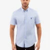 U.S. Polo Assn. SHORT SLEEVE STRETCH POPLIN SHIRT