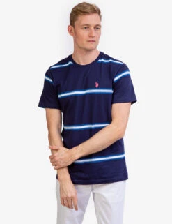 U.S. Polo Assn. OMBRE STRIPE JERSEY T-SHIRT -Glimmera Cloth Shop 11A69319 CLNV 44631