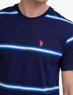 U.S. Polo Assn. OMBRE STRIPE JERSEY T-SHIRT -Glimmera Cloth Shop 11A69319 CLNV 44643