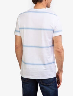 U.S. Polo Assn. OMBRE STRIPE JERSEY T-SHIRT -Glimmera Cloth Shop 11A69319 WHIT 44625